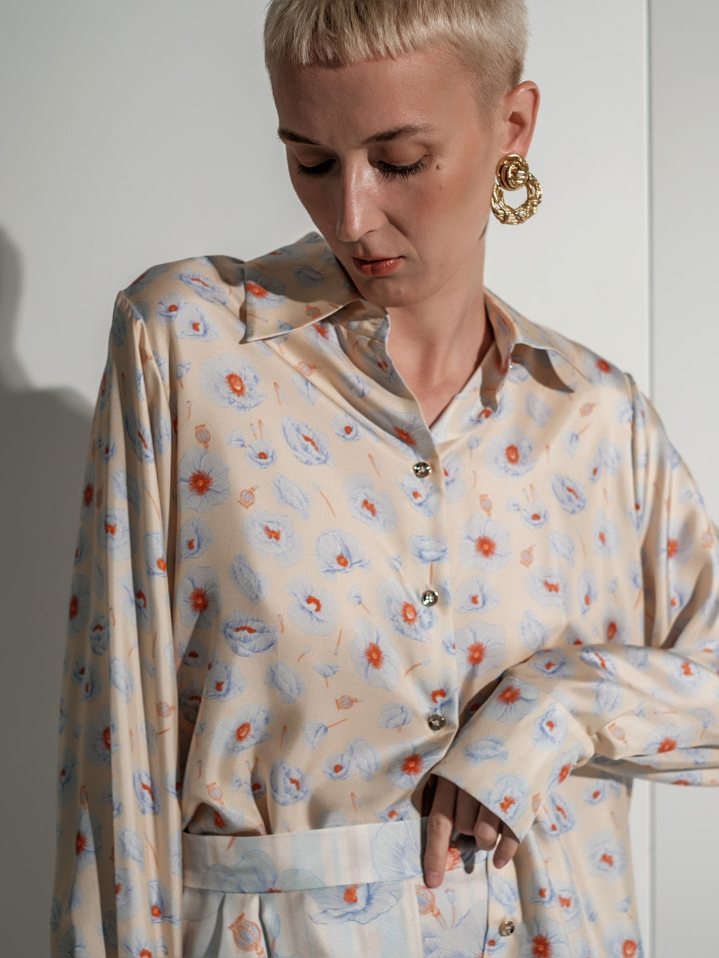 Poppies shirt