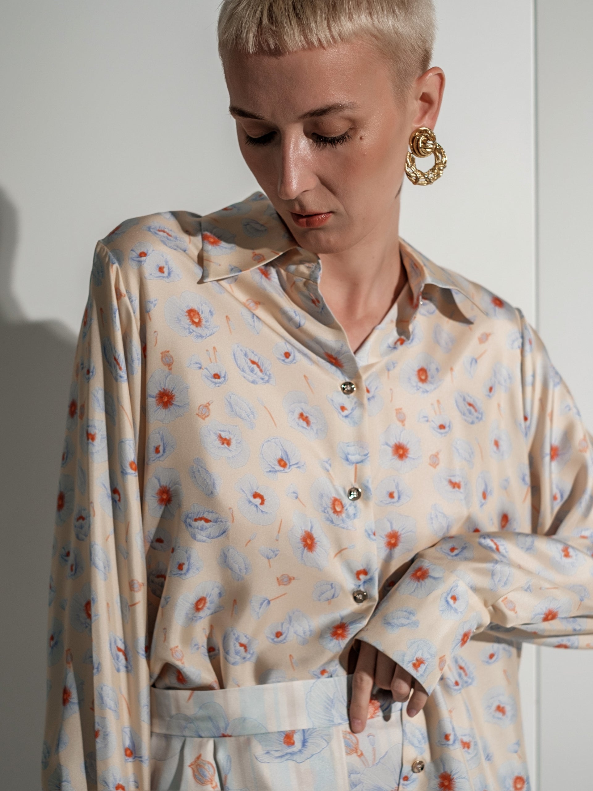 Poppies shirt