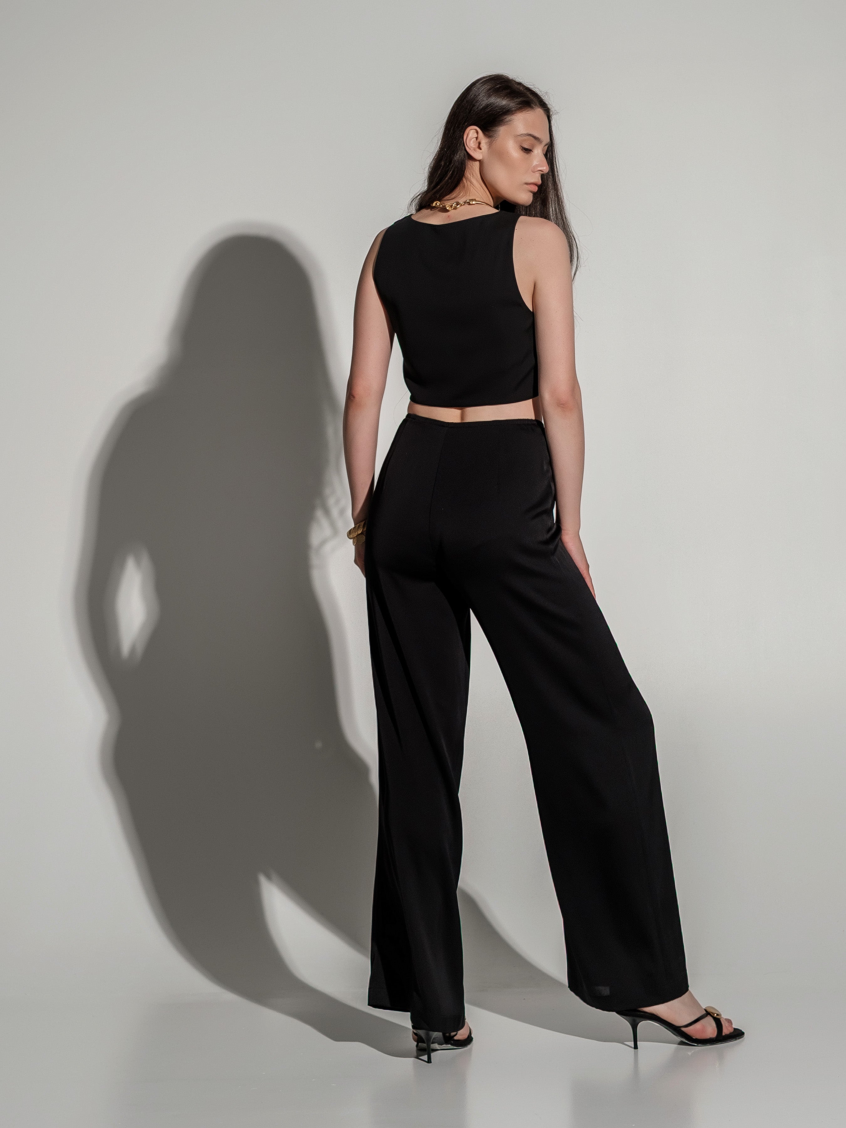 Silk V-Neck Top